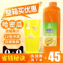 Taiou cantaloupe juice fruit flavor thick pulp commercial beverage juice concentrate household fruit pulp milk tea shop dedicated