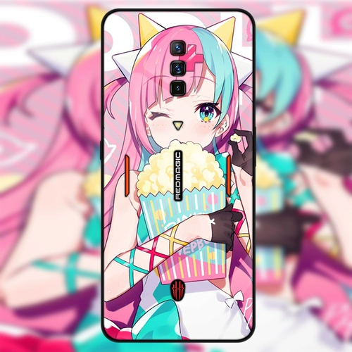 Nubia Red Devil 6 Pro Glass Mobile Phone Case Antustic Animation 2d Red Devil 6 All-включение NX669J Anti-Fall