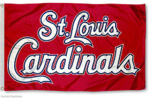 Foreign Trade St Louis Cardinals Baseball Outdoor Flag MLB St Louis Cardinals Flag