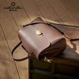 纳兰杜 Сумка через плечо, из натуральной кожи, изысканный стиль, подарок на день рождения