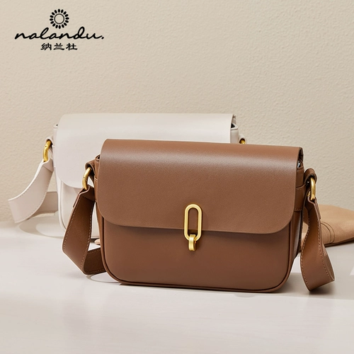 纳兰杜 Модная сумка через плечо, сумка на одно плечо, из натуральной кожи, 2023, премиум класс