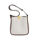 Универсальная белая сумка для телефона, коллекция 2023, из натуральной кожи