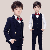 Childrens suits mens small suits three sets of childrens suits flower childrens dresses host piano performance spring