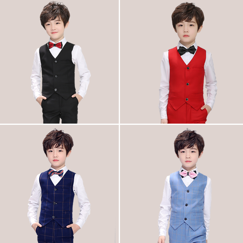 Children's Suite Boys Dress Performing Host Marcha Costume Violin Piano Handsome Host Children's Spring