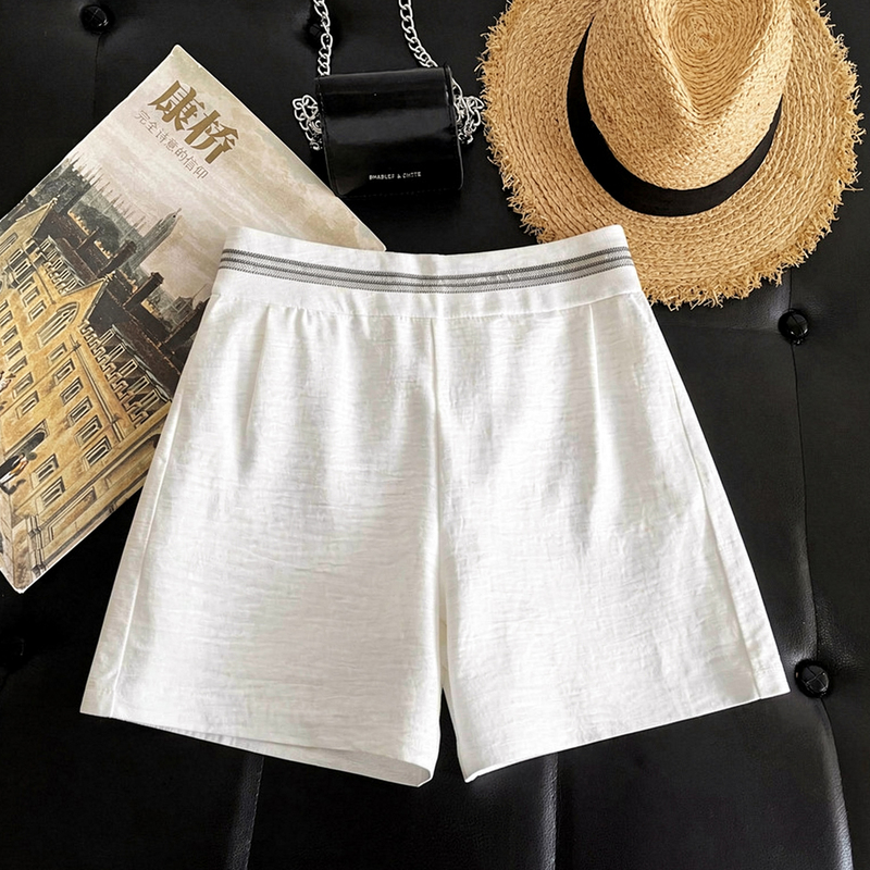 White Sports Shorts for Women 2026 New Summer Loose A-Line Wide-Leg Pants for Petite Women, Quick-Drying Hot Pants for Outdoor Wear White Sports Shorts for Women 2026 New Summer Loose A-Line Wide-Leg Pants for Petite Women, Quick-Drying Hot Pants for Outdoor Wear