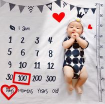 Baby Photo Background Cloth Baby Full Moon 100 Days Month Photography Props Thickened Newborn Photo Blanket Background Blanket