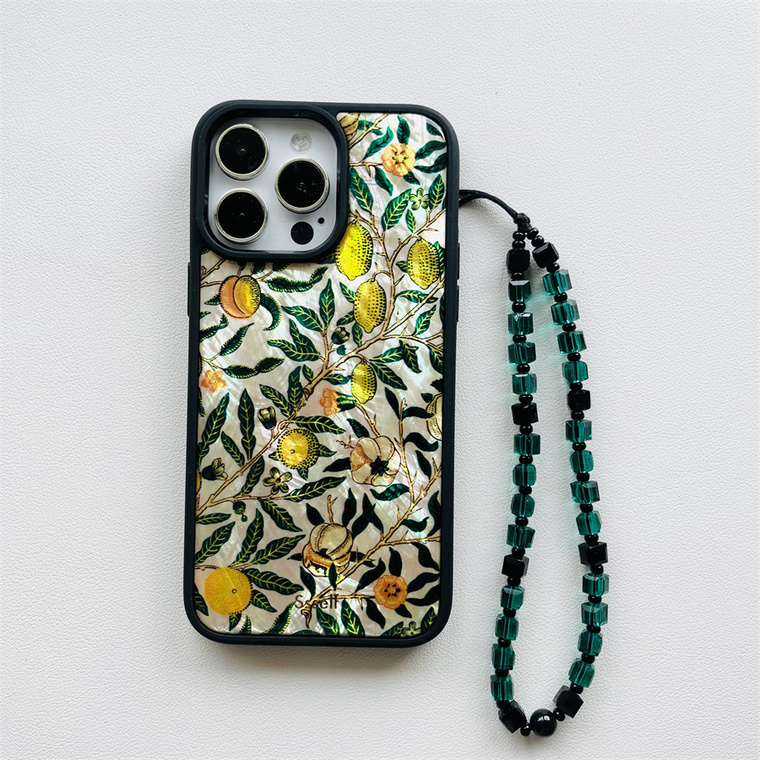 Ssself For Girls Yellow Orange Tree High Quality Premium 15, 14, 13, 12, 11 iPhone Case
