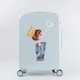 Мультяшный универсальный багажный свежий чемодан, 20 дюймов