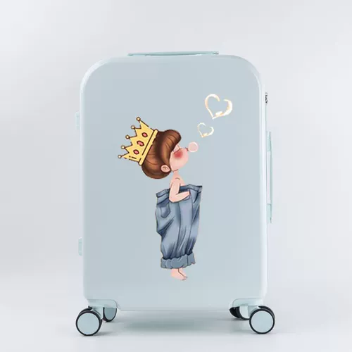 Мультяшный универсальный багажный свежий чемодан, 20 дюймов