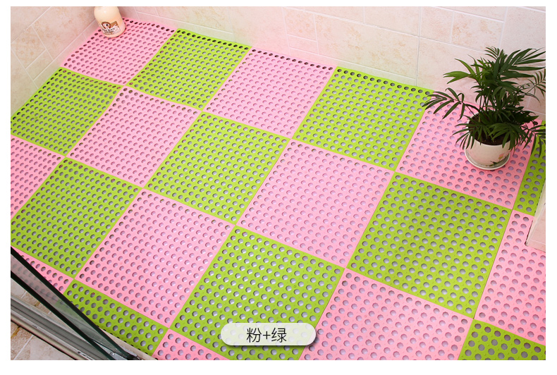 Non-slip thảm tắm khảm phòng tắm vòi sen thảm tắm lớn cơ sở tắm pad kín nước rỗng - Thảm sàn miếng lót sàn nhà tắm