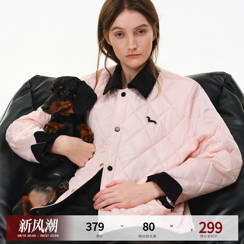 Pclp Retro Barn Style Quilted Cotton Jacket 2025 Winter New Couple's Turn-Down Collar Cotton Coat Pclp Retro Barn Style Quilted Cotton Jacket 2025 Winter New Couple's Turn-Down Collar Cotton Coat