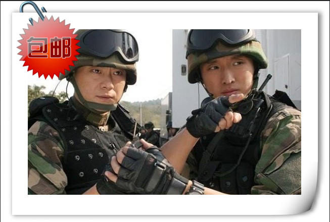 Inpair Genuine Leather Built Fitness Gloves Non-slip Glove Half Finger Gloves Losing this trial Limited to buy one pair