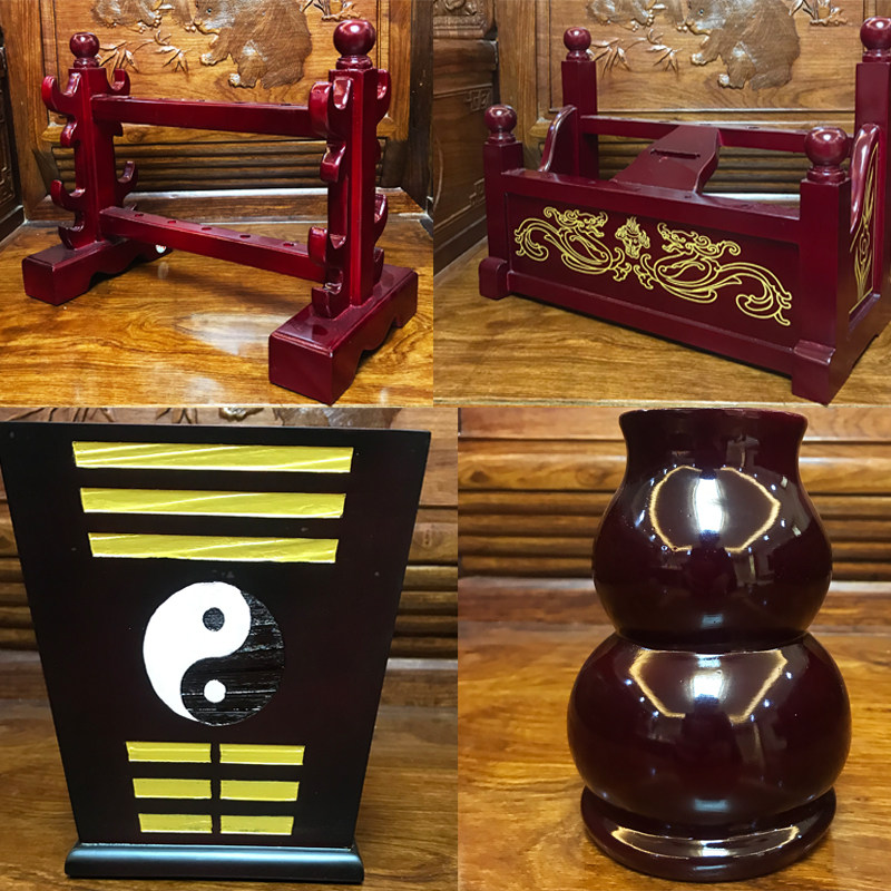 Flag base five colors make the base of wooden carvings gossip transverse five - battalion flag - frame crafts