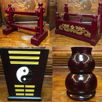 Flag base five colors make the base of wooden carvings gossip transverse five - battalion flag - frame crafts