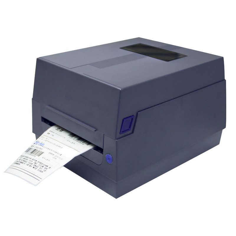 Kai Rui QR982 Label Barcode Printer Thermal Carbon Belt Clothing Tag Sticker Washable Label Self-adhesive Label Machine Electronic Surface Single Thermal Transfer Jewelry Shelf Label Silver Coated Paper