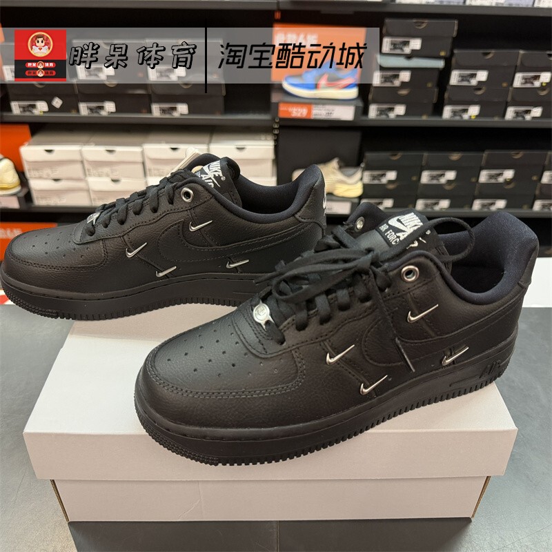 Nike Air Force 1 Low Af1 Black Warrior Low-Top Sneakers for Women Hq1180-001