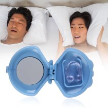 1 pcs silicone anti snore ceasing stopper anti-snoring free