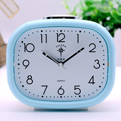 Polaris Alarm Clock Silent Night Light Lazy Snooze Alarm Clock Simple Modern Student Children's Bedroom Bedside Silent