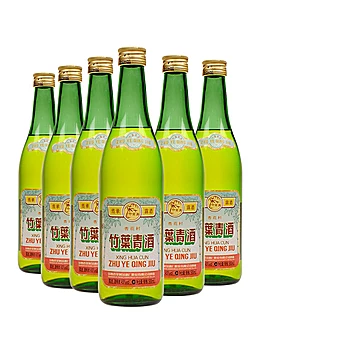 竹叶青酒传承竹45度白酒500mL*6瓶