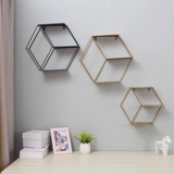 Северные минималистские шестиугольные декоративные полки гостиная настенная стена перегородка
