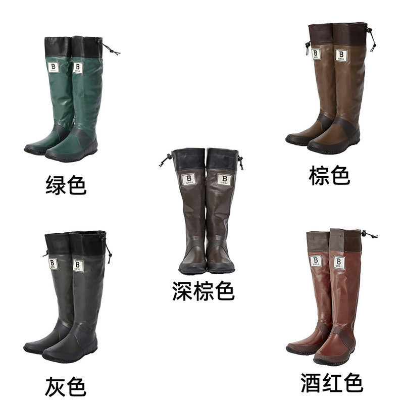 Authentic In-Stock Japan Wild Bird Society Wbsj Rain Boots, Foldable High Boots, Waterproof Rain Shoes for Outdoor Camping