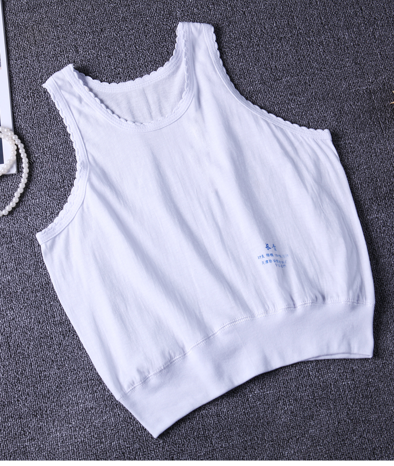 Áo vest nữ trung niên và cao tuổi cotton cotton không tay mẹ lót quần lót ông già cộng với áo vest size lớn ba lỗ nữ giá tốt