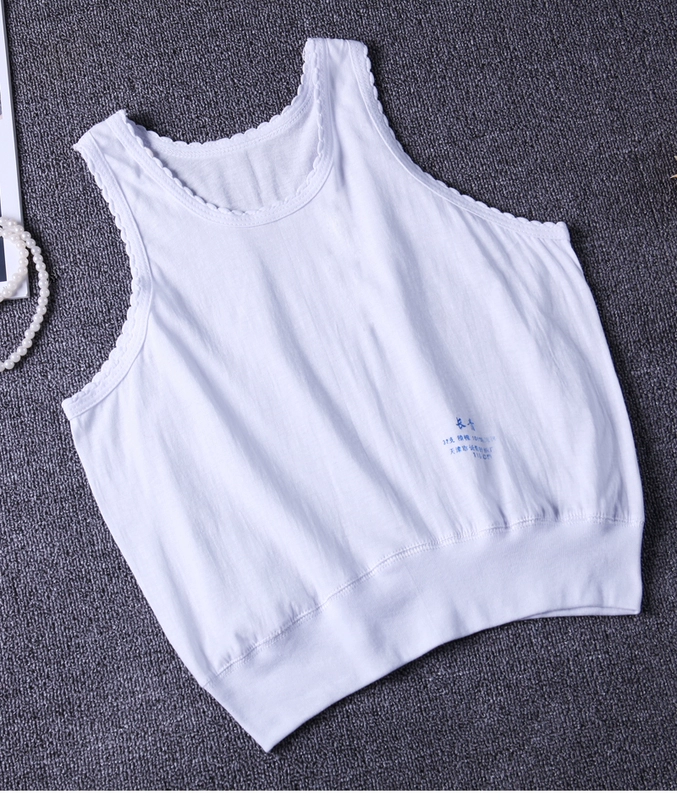 Áo vest nữ trung niên và cao tuổi cotton cotton không tay mẹ lót quần lót ông già cộng với áo vest size lớn áo ba lỗ tập gym