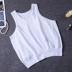 3 mảnh trung và già áo vest ngắn tuổi ông già áo len mùa hè bà già áo vest cotton cỡ lớn nữ