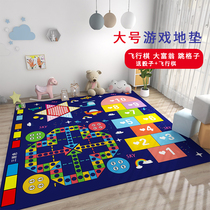 Flying chess carpet childrens floor mat crawling mat thickened baby anti-fall child crawling mat floor mat game mat