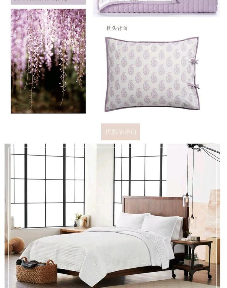 Hạt gạo mới thêu AB phiên bản cotton giặt quilting điều hòa không khí trải giường mỏng là ba mảnh chất lượng đa sắc khuyến nghị - Trải giường ga giường cotton