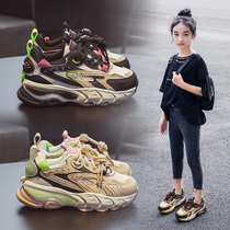 Next sara girls sneakers 2022 spring Korean children's shoes breathable mesh children's father shoes spring and autumn