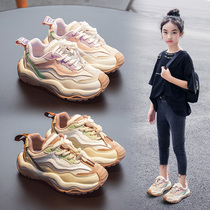 Next Sara girls sneakers 2022 spring style children breathable net red dad shoes children shoes spring and autumn