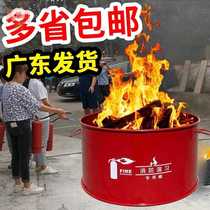 Special barrels for fire drills Fire-resistant steel barrels for burning garbage Special iron barrels for burning paper barrels Thickened manufacturers
