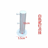 Апельсиновые белые две ногтя висят