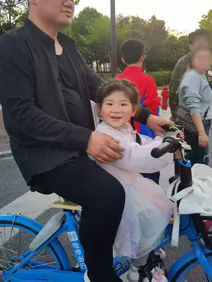 Shared electric bicycle Child seat Front bicycle Electric bicycle safety seat Front seat seat plate Portable quick release