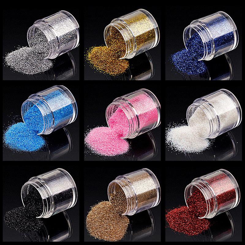 New nail flash laser powder powder nail powder powder powder gradual color powder 24 color flash accessories