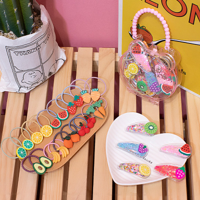 儿童发饰发夹发绳套装