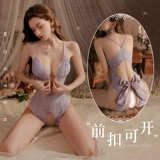 Сексуальный топ с чашечками, поддерживающая пижама, нижнее белье, униформа, размер