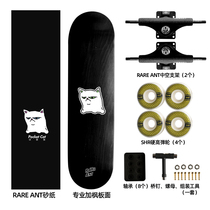 Professional Class Double Seesaw Action Skateboard Plus Maple Brushed Street Adult Beginner Scooter