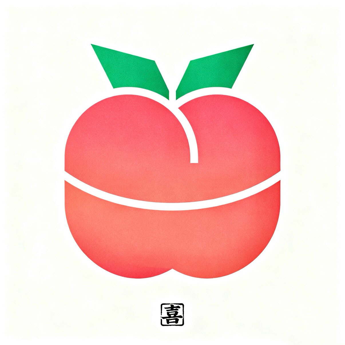 桃喜铺子的LOGO