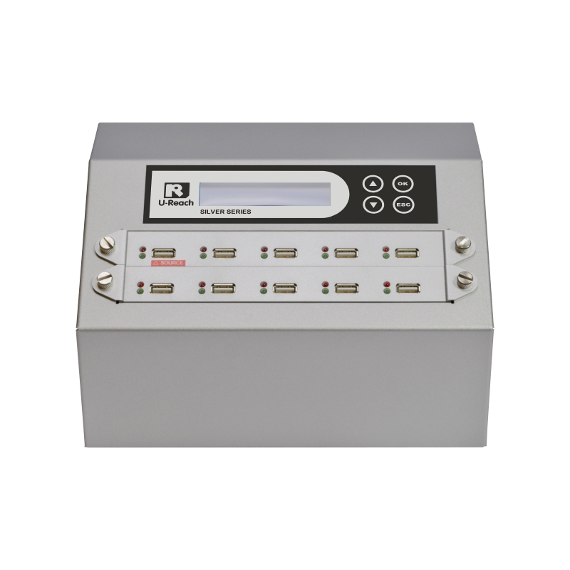 Youhua UB-B9101SJD 1 tray 9USB duplicator H5 H2 detection machine shrink U disk detection anti-deletion production