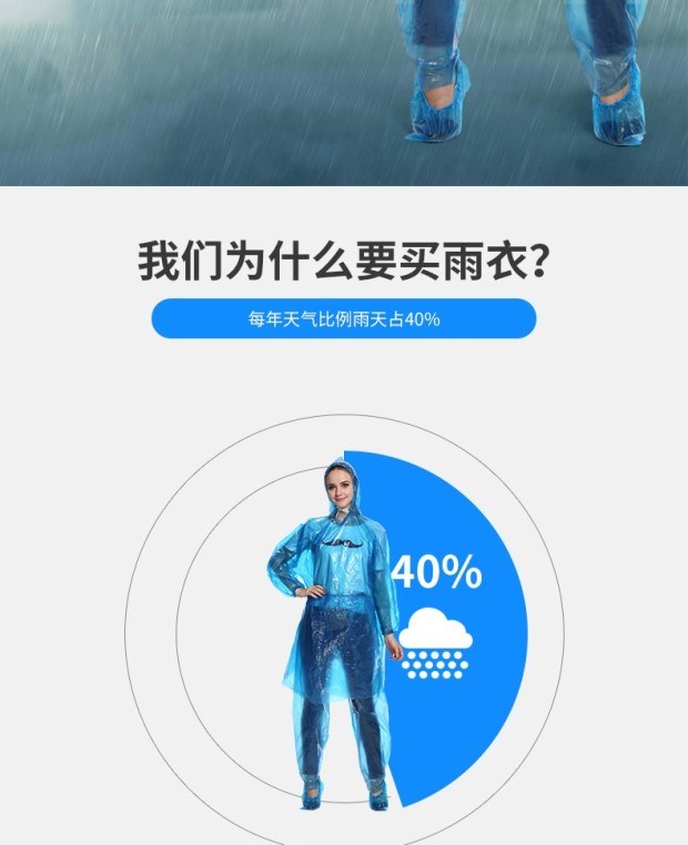 Áo mưa poncho trong suốt quần mưa đặt tách loại dành cho người lớn đi bộ ngoài trời áo mưa xe máy