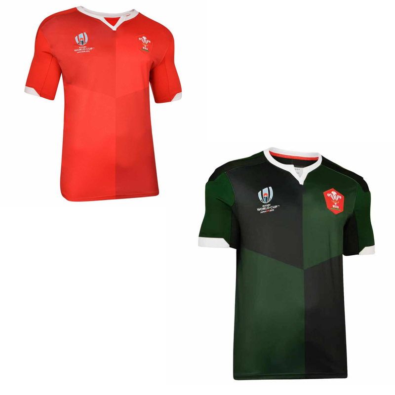 19 Rugby World Cup Wales main away rugby jersey Wales Rugby jerseys