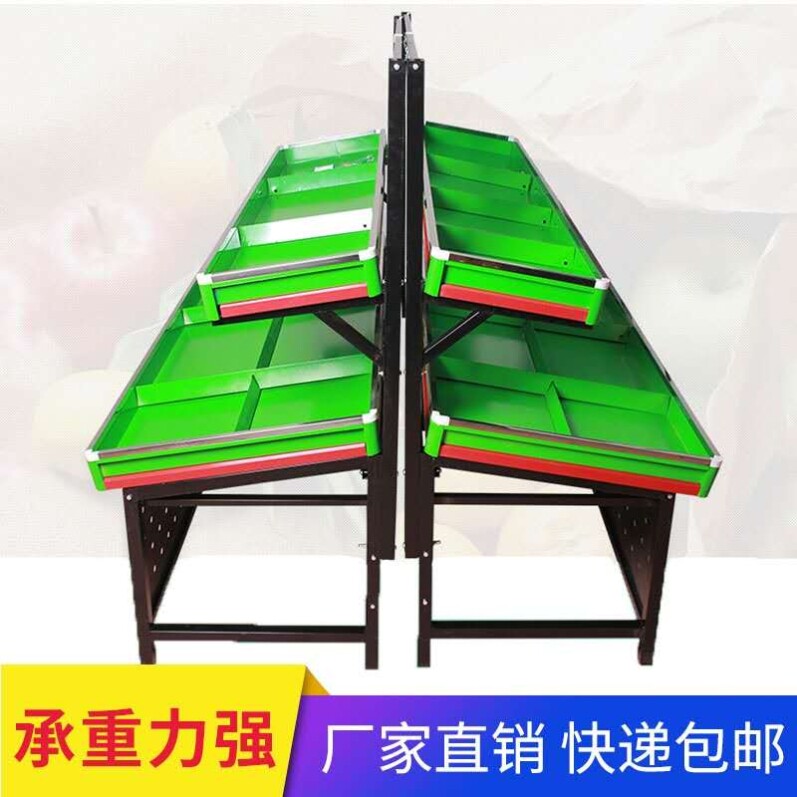 Snack Shelf Multifunction Water Fruit Shop Box Shelving Supermarket Vegetable Display Case Small Food Shelf Fruit Commercial