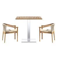 2 стула+70 квадратный стол