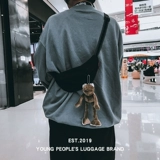 Японская брендовая нагрудная сумка, маленькая поясная сумка, сумка на одно плечо, сумка через плечо