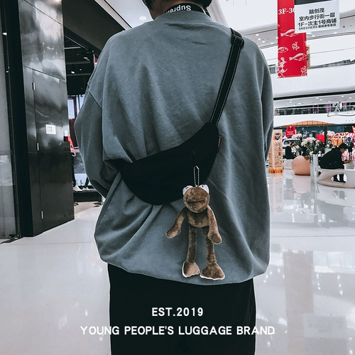 Японская брендовая нагрудная сумка, маленькая поясная сумка, сумка на одно плечо, сумка через плечо