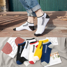 Бандаж 春秋短袜棉袜10双装中筒运动袜男女款颜色齐混发tz