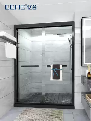 Yihe doors and windows small household flat-shaped shower room custom bathing room customized household bathroom glass partition bathroom