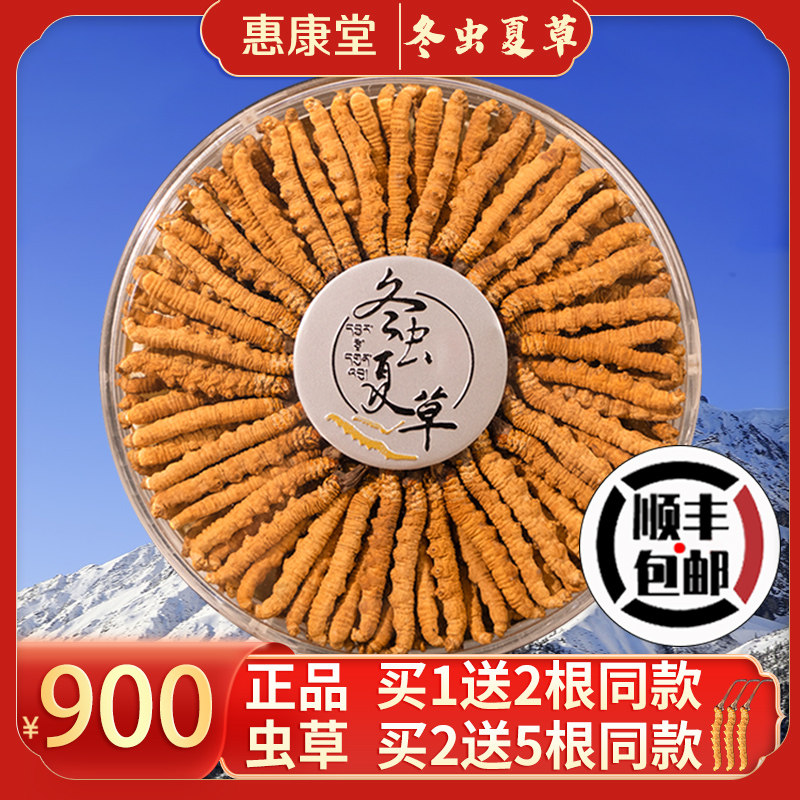 Caterpillar Fungus flagship store Caterpillar Fungus 50 gr Fresh Winter Caterpillar Fungus Dry Goods Delivered Gift Canon 10 Kli Box Courtesy Kit